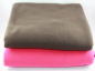 Preview: Odenwälder Fleece Decke mit Kuschelfaktor Farbe: himbeer